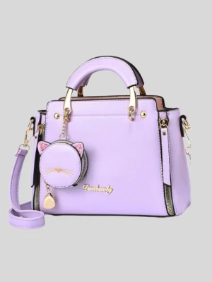 Cropped Faux leather Jacket